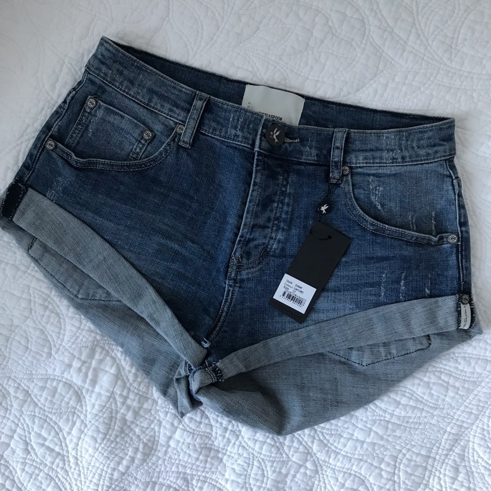 One teaspoon denim shorts